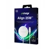 3Mk 3 mk įkroviklis „Align Qi2.2 25W“, skirtas „Apple Baltas“