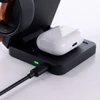 TECH-PROTECT A56 3IN1 MAGNETINIS MagSafe BELAIDIS ĮKROVIKLIS 25W QI2.2 Juodas