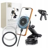 TECH-PROTECT V20 ARCTICBOOST MAGNETINIS MAGSAFE AUTOMOBILINIS LAIKIKLIS ANT PRIETAISŲ SKYDELIO IR ORO IŠPUČIŲ SU BELAIDŽIU ĮKROVIKLIU 25W QI2.2 Juodas