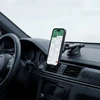 TECH-PROTECT V20 ARCTICBOOST MAGNETINIS MAGSAFE AUTOMOBILINIS LAIKIKLIS ANT PRIETAISŲ SKYDELIO IR ORO IŠPUČIŲ SU BELAIDŽIU ĮKROVIKLIU 25W QI2.2 Juodas