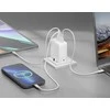 4Smarts įkroviklis GaN Flex 65W 2 USB-C+1 USB-A baltas