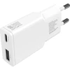 Įkroviklis 4smarts Įkroviklis jungiama į tinklą PDPlug Duos Slim 20W GaN 1C+1A balta