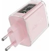 Sieninis įkroviklis Acefast A45, 2x USB-C, 1xUSB-A, 65W PD (rožinė)