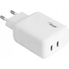 Maitinimo šaltinis 2x USB C - 5V-12V/1.67A-3A - Akyga AK-CH-19