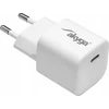 AKYGA WALL CHARGER 25W USB C GAN PD Baltas AK-CH-22