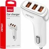 Automobilinis įkroviklis 3x USB-A 3.1A 12/24V AMiO-03885