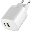 Įkroviklis Art Įkroviklis SIECIOWA GaN PD/QC 4.0 1x USB-C 1x USB-A 30W ART