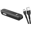 AVACOM CARMAX 2 AUTOMOBILINIS KROVIMAS 2X QUALCOMM QUICK CHARGE 2.0, Juodas (USB-C KABELIS)