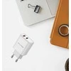 Įkroviklis Awei PD81-EU 22.5W USB-A/USB-C baltas