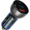 Baseus QC + PPS greitasis automobilinis įkroviklis 65W - Pilkas