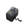 Įkroviklis Baseus Baseus EnerCore CG11 Charger Retractable 2AC+2U + 70W, Juodas