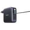 Įkroviklis Baseus EnerCore CJ21 67W su gniazdem USB-C i dwoma zwijanymi kablami USB-C - juoda