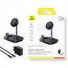 Įkroviklis Baseus Įkroviklis indukcinė Baseus EnerFill FS41 3w1 su chłodzeniem su wtyczką EU 45W i kablem USB-C do USB-C - juoda