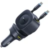 „Baseus PrimeTrip VR2 Max 60W“ su ištraukiamais USB-C laidais - juoda