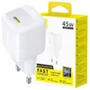 Baseus Sieninis įkroviklis EnerFill FN22 45W USB-C QC PD, baltas