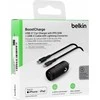 Belkin 30W USB-C, PD, PPS, juoda + kabelis Lightning