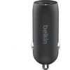 Belkin 30W USB-C, PD, PPS, juoda + kabelis USB-C