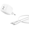 Įkroviklis Belkin BOOSTCHARGE Sieciowa 2 wyjścia USB-C 50 W (WCH019KQ1MWH-B6)