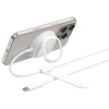 Įkroviklis Belkin UltraCharge Pad ładujący Qi2 su podstawką Baltas (WIA013HQWH)