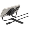 Belkin UltraCharge Qi2 belaidis įkroviklis su stoveliu be maitinimo adapterio Juodas (WIA014HQBK)