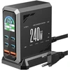 „Blitzwolf BW-S31“ 2xUSB-A, 4xUSB-C, PD, 240 W tinklo įkroviklis.
