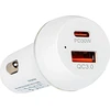 Blow Automobilinis įkroviklis USB+USB-C lizdas 48W G48W