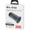 Blow Automobilinis pakrovėjas su USB+USB-C lizdu 30W G30C