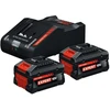 Bosch Starter Set 2xEXBA18V-40, GAL 12V/18V-80, CT
