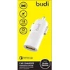 Budi - 1 USB automobilinis įkroviklis su LED indikatoriumi