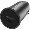 Canyon C-20, PD 20W Kišeninis automobilinis įkroviklis, įėjimas: DC12V-24V, išėjimas: PD20W, palaiko iPhone12 PD greitą įkrovimą, Atitinka CE RoHs , Dydis: 50.6*23.4*23.4, 18g, Juodas