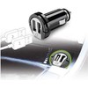 Cellular Line Dual USB automobilinis įkroviklis 2A Cellular juodas