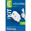 „Cellular Line Fast“ įkrovimas „Cellularline“ su C tipo laidu, skirtu adaptyviam įkrovimui „Samsung Galaxy S8“