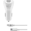 Įkroviklis Cellular Line USB-C AUTOMOBILINIS ĮKROVIKLIS DUAL KIT C2L 30W Baltas