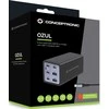 Įkroviklis Conceptronic CONCEPTRONIC Ladegerät 6Port 200W,4xUSB-C,2xUSB-A +3-in-1 sw