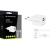 Įkroviklis Conceptronic CONCEPTRONIC Ladegerät 2Port 33W,1xUSB-C,1xUSB-A +3-in-1 sw