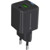 Įkroviklis Conceptronic CONCEPTRONIC Ladegerät 2Port 33W,1xUSB-C,1xUSB-A +3-in-1 sw