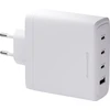 dbramante1928 įkraunamas IT - ES su įkrovikliu - 3xUSB-C 140W + 1xUSB-A - su įkrovikliu, skirtas naudoti viduje, kintamosios srovės, baltas