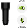 Įkroviklis dbramante re-charge - Maitinimo šaltinis automobilinis - 65 Watt (24 pin USB-C) - juoda
