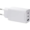 Įkroviklis D Bramante re-charge - Maitinimo šaltinis - 65 Watt - 3 gniazda wyjściowe (2 x USB-C, USB) - balta
