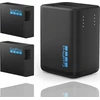 GOPRO DUAL BATTERY CHARGER HERO13 Juodas