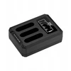 Įkroviklis do aparatu JJC Potrójna Įkroviklis USB Na 3x Akumuliatorius Ricoh Db-110 Olympus Li-90b Li-92b / Dch-110tc (SB12254)