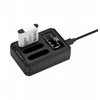 Įkroviklis do aparatu JJC Potrójna Įkroviklis USB Na 3x Akumuliatorius Ricoh Db-110 Olympus Li-90b Li-92b / Dch-110tc (SB12254)