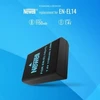 Dviejų kanalų įkroviklio rinkinys ir dvi EN-EL14 baterijos Newell DL-USB-C, skirtos Nikon