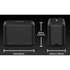 TELESIN 2 lizdų įkroviklis + kortelės saugykla Insta360 X4
