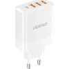Dudao A5HEU network įkroviklis 3x USB-A 1x USB-C PD20W – baltos spalvos