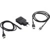 Energizer HardCase – 2x USB-A 12W maitinimo įkroviklis + USB-C ir mikro USB laidas (juodas)