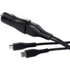 Energizer HardCase – automobilinis įkroviklis 2x USB-A 2.4A + USB-C ir mikro USB laidas (juodas)