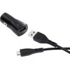 „Energizer HardCase“ – USB-A 1A automobilinis įkroviklis + „Micro USB“ laidas (juodas)