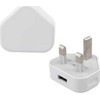 eSTUFF ES636002-BULK, Vidinis, AC, 5 V, 2,4 A, Baltas