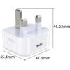 Įkroviklis eStuff ES636026-BULK domowa Szybkie ładowanie 1x USB-C 20W (Home Charger UK PD 20W)